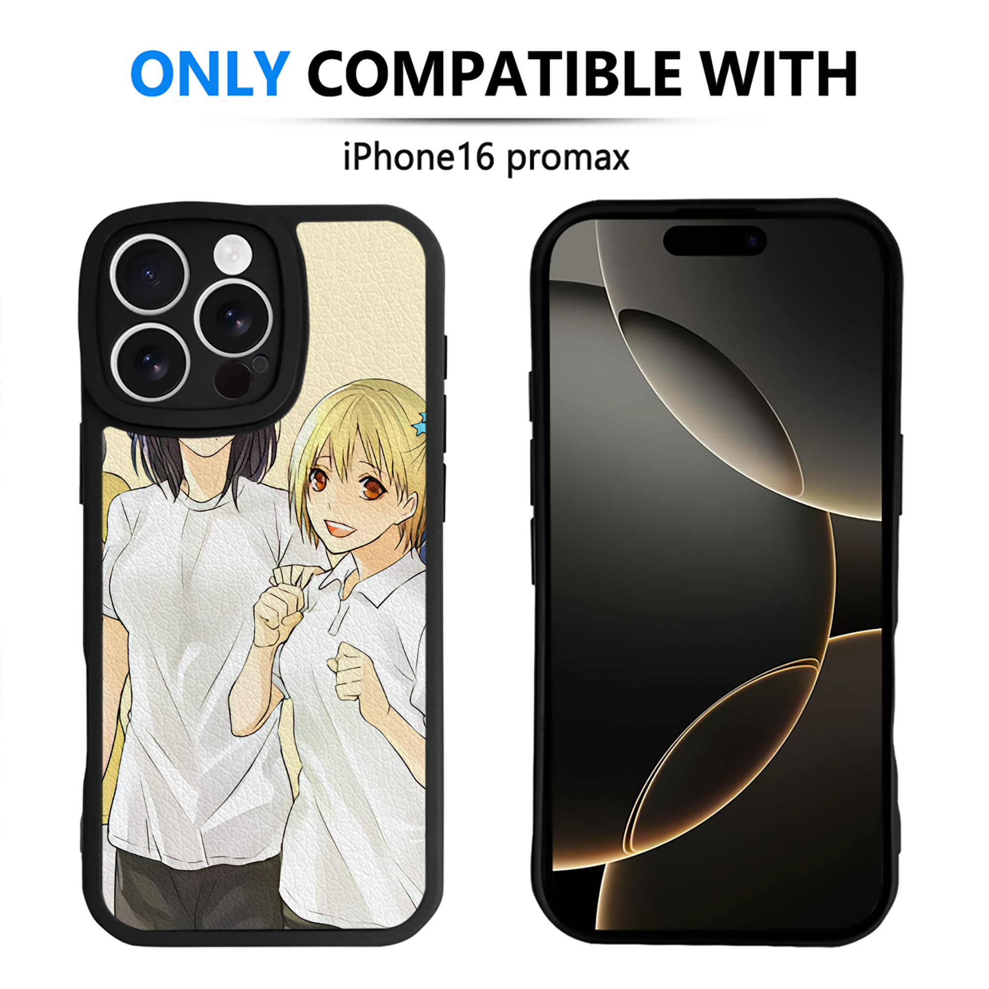 （画像用） ハイキュー!! Haikyu!! 【iPhone 16シリーズ対応】シリコンスマホケース（レザー調） 材質：シリコン
